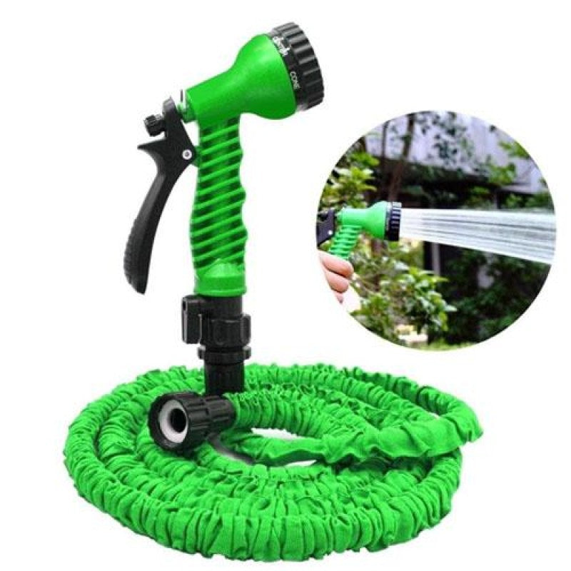 🚿 Extendable Hose with Gun, 30 Meters | Practicality and Comfort in Garden Watering! 🌿💦