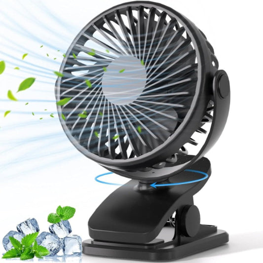 Desktop Rechargeable Clip-on Portable Fan