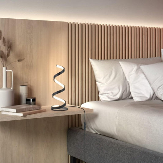 Curved Spiral Night Lamp