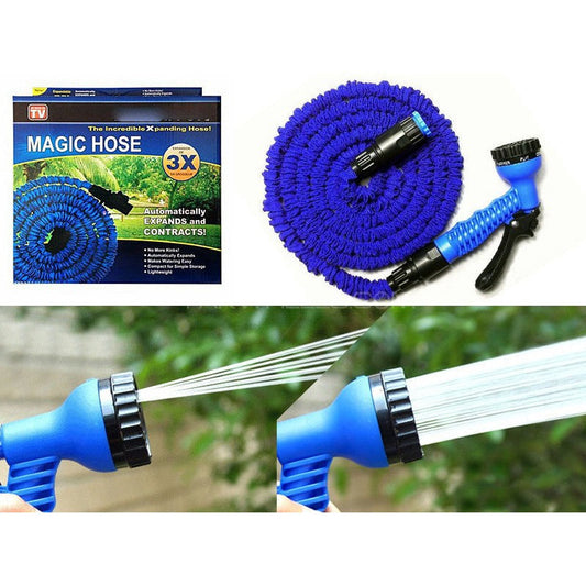 🚿 Extendable Hose with Gun, 30 Meters | Practicality and Comfort in Garden Watering! 🌿💦