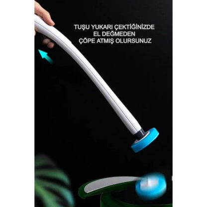 Hygienic and Practical! | Disposable Sponge Cleaning Set (+10 Disposable Heads) 🚽🧽