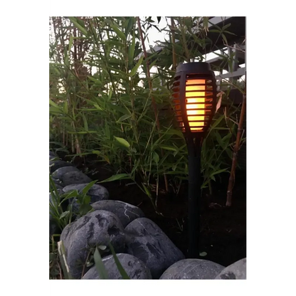 Solar Flame Effect Garden Lamp