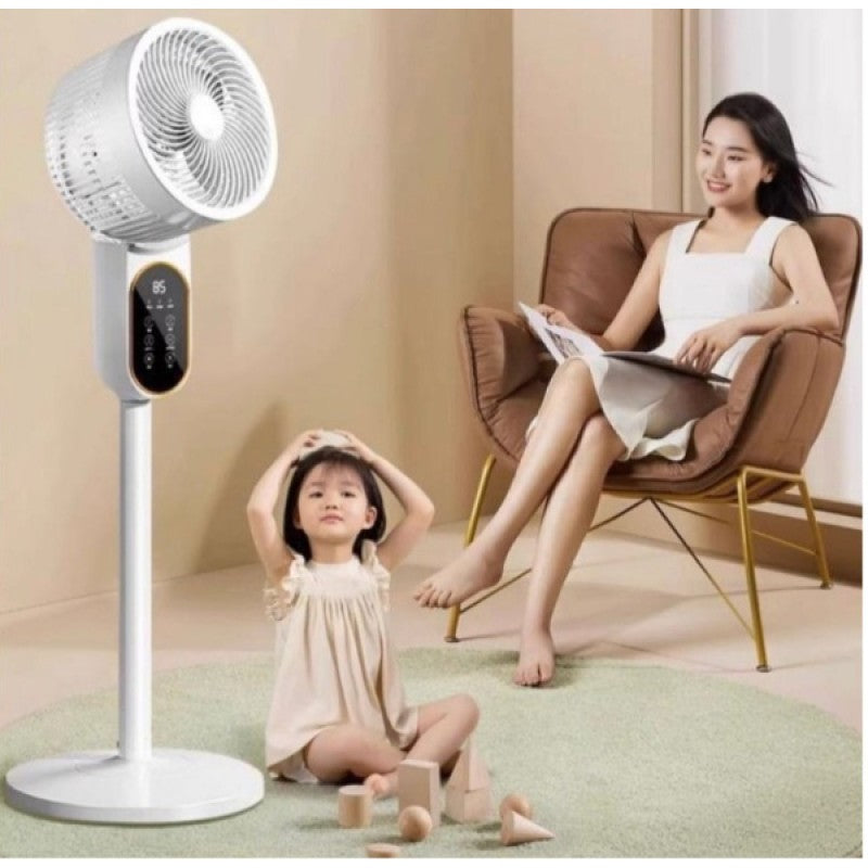 Remote Controlled Pedestal Fan with Digital Display