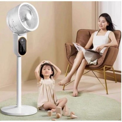 Remote Controlled Pedestal Fan with Digital Display