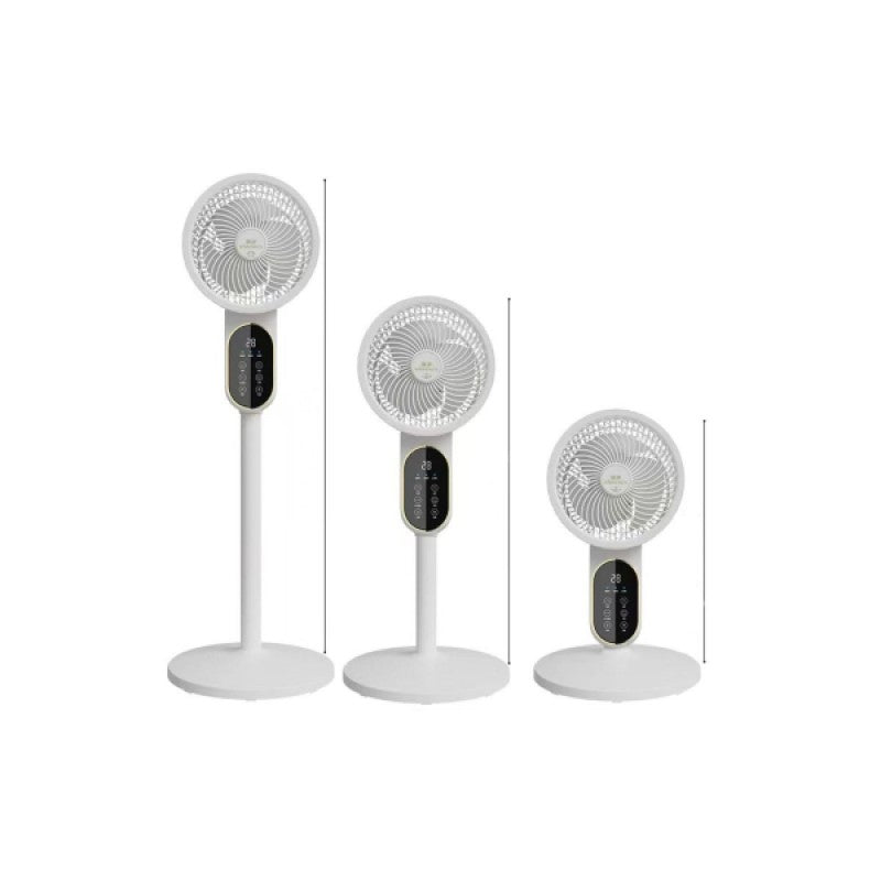 Remote Controlled Pedestal Fan with Digital Display