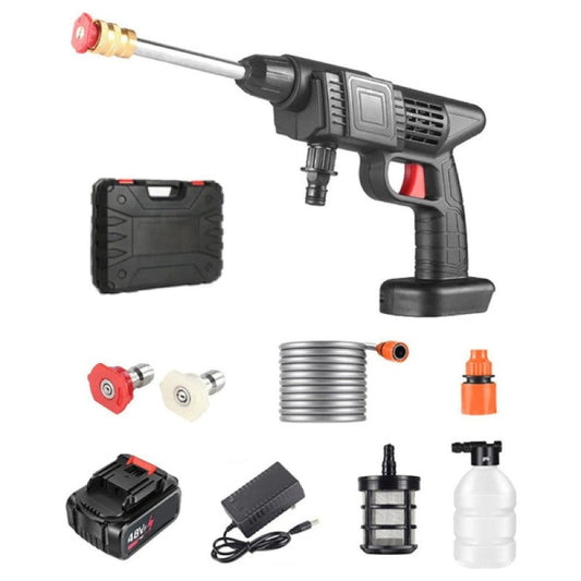 🔋💦 48V Rechargeable Dual Battery Portable Washing & Watering Gun | Strong Pressure, Easy Cleaning! 🚿🌿 Ask ChatGPT